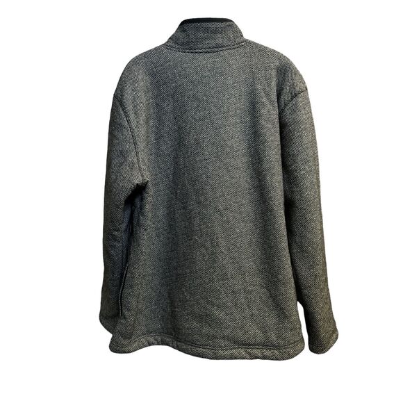 Orvis Classic Collection Men's 1/4 Zip Jacket  Sherpa Lined Fleece Gray XL - Picture 2 of 13